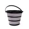 Core Supply Co. 10L Collapsible Bucket Tiered - Onyx/Smokey Ash 48306 - alternate 2